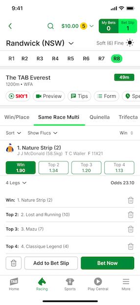 what is a same race multi|How to place a same race multi (SRM) on the TAB app.
